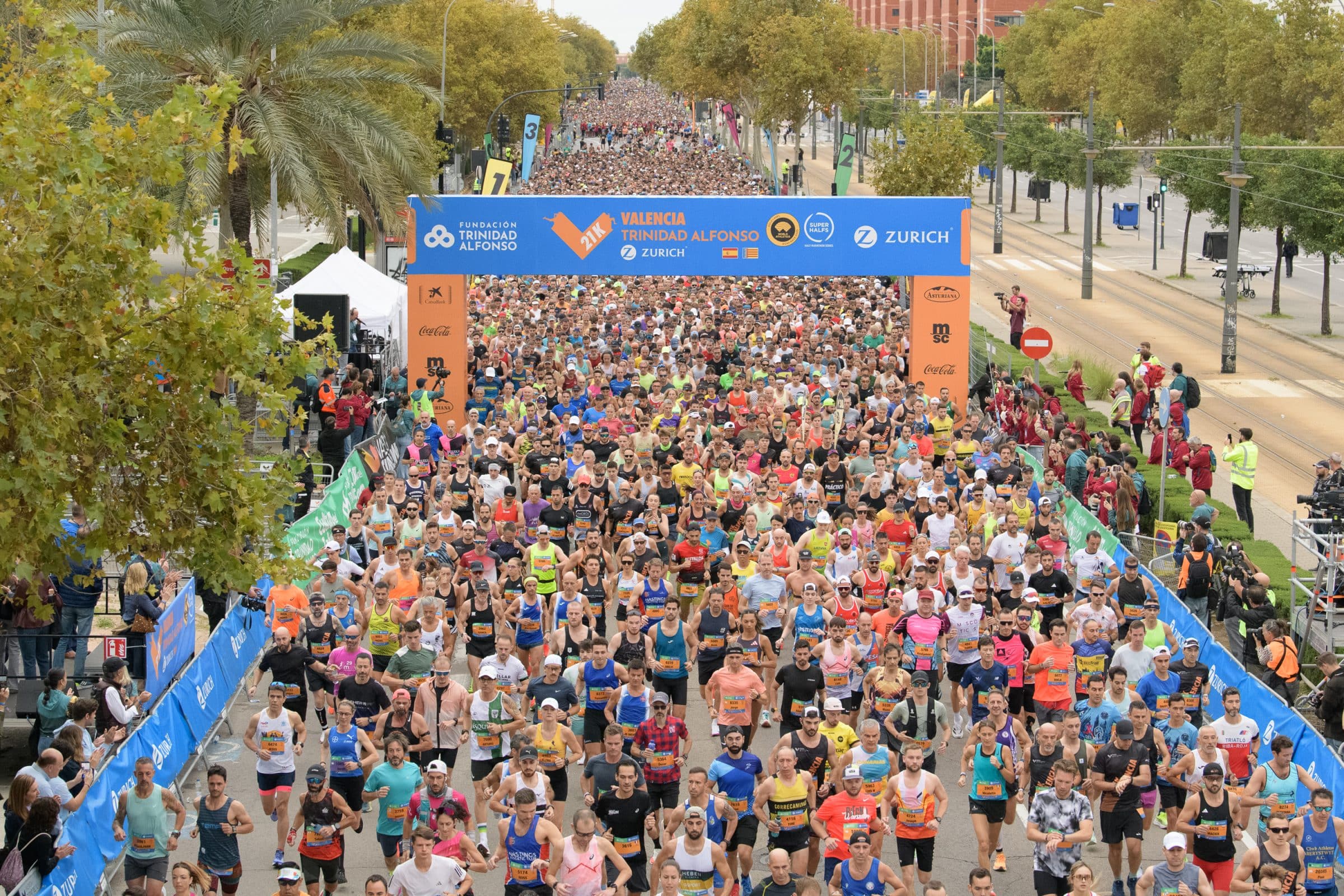 El Medio Maratón Valencia celebra la edición más numerosa de su historia con más de 26.077 finishers