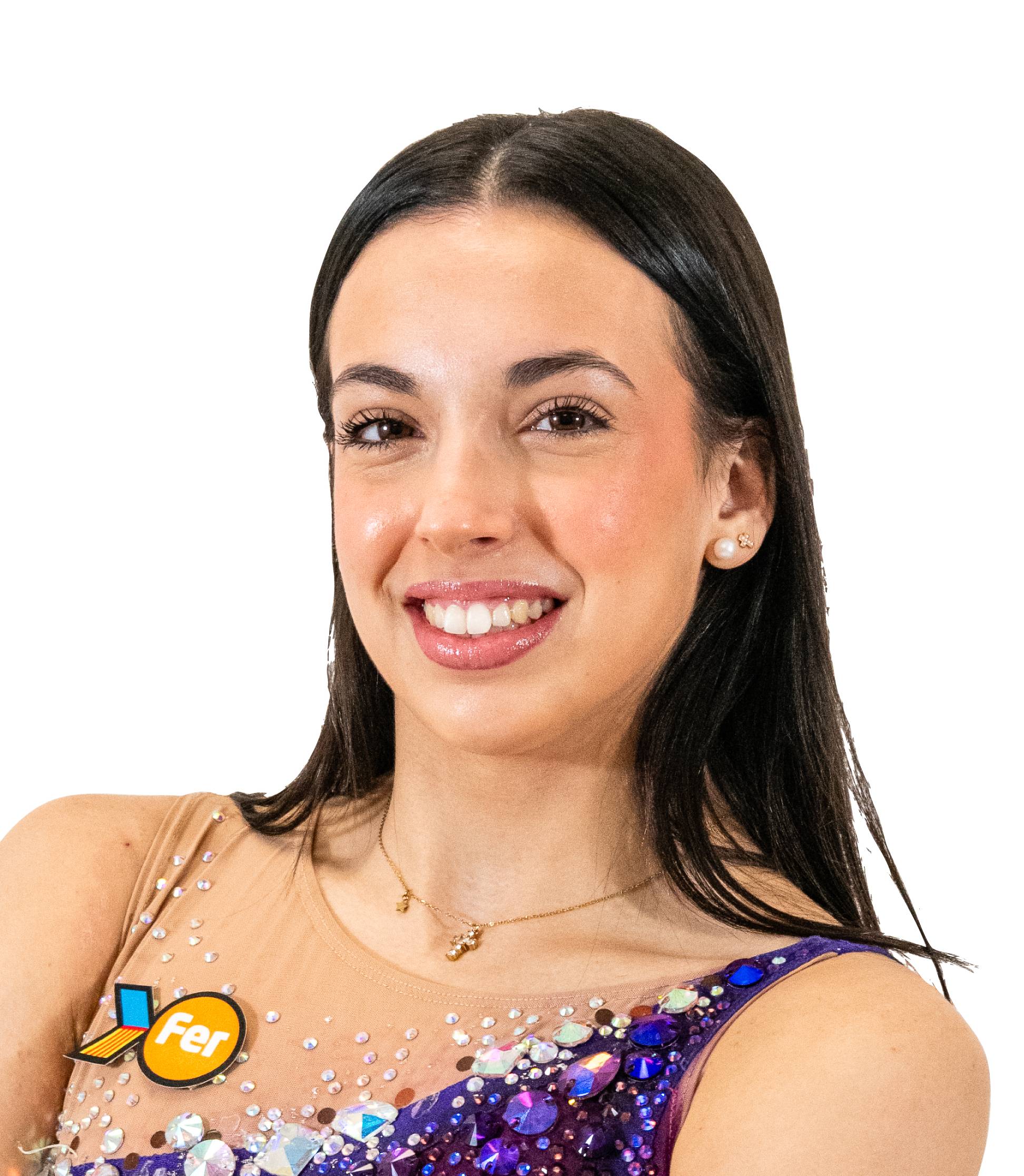 La gimnasta del Proyecto FER Marina Cortelles